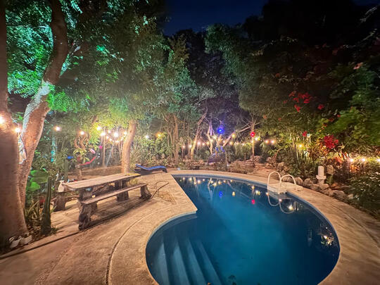 Night Time Pool Vibes